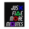 Stupell Industries Just Five Minutes Gamer Buttons Framed Giclee, design by Kim Allen